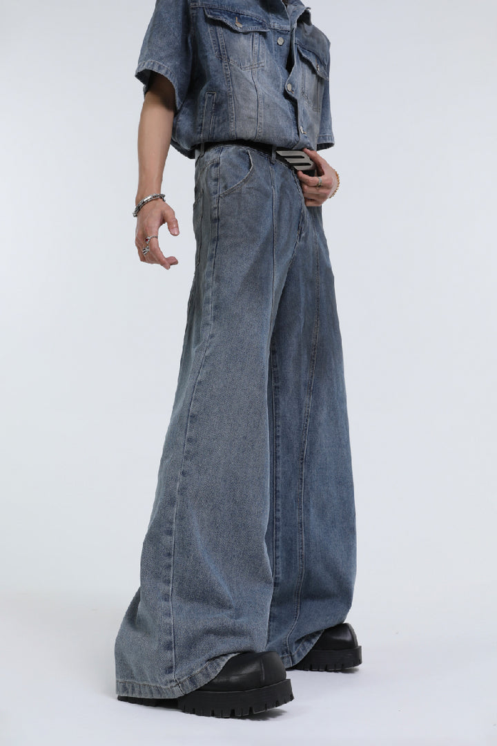 Vintage Straight-Leg Jeans