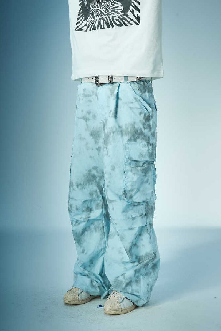 Tie-Dye Pocket Cargo Pants