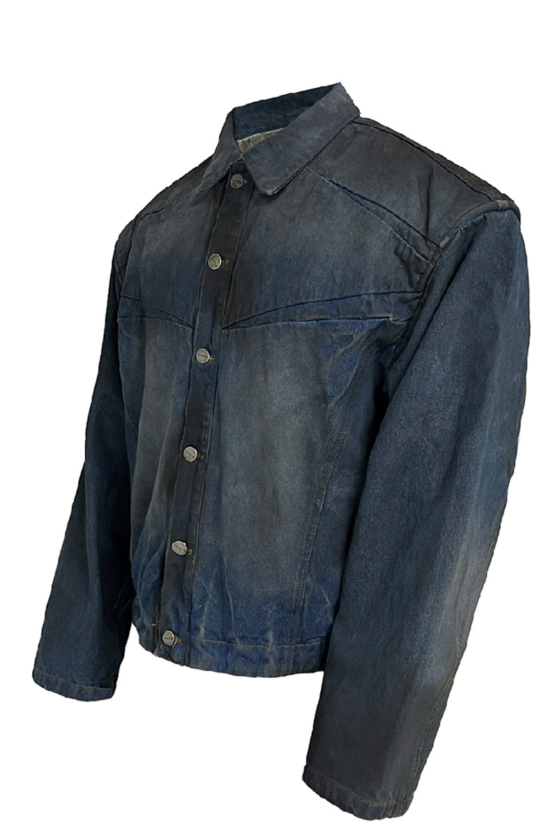 Frost Washed Heavyweight Denim Jacket