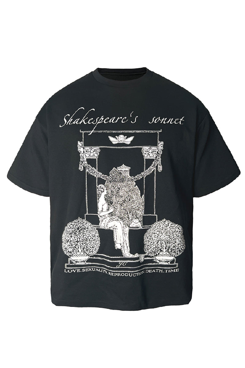 Shakespeare Poetry Island Cotton Tee