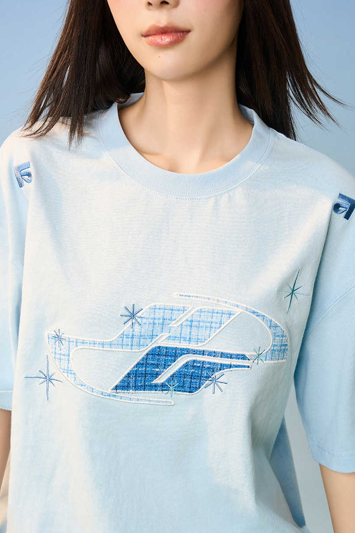 Bouclé Star Patch Tee