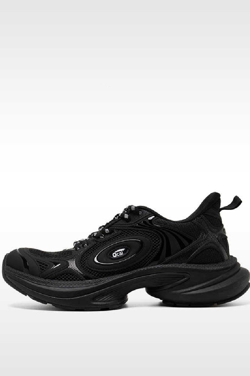 Black Disk Runtech Sneakers
