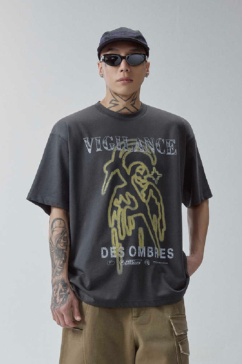 Vintage Graphic Washed T-Shirt