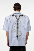Snake Spine Beaded Shirt