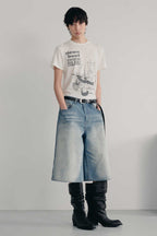Ice Blue Jorts