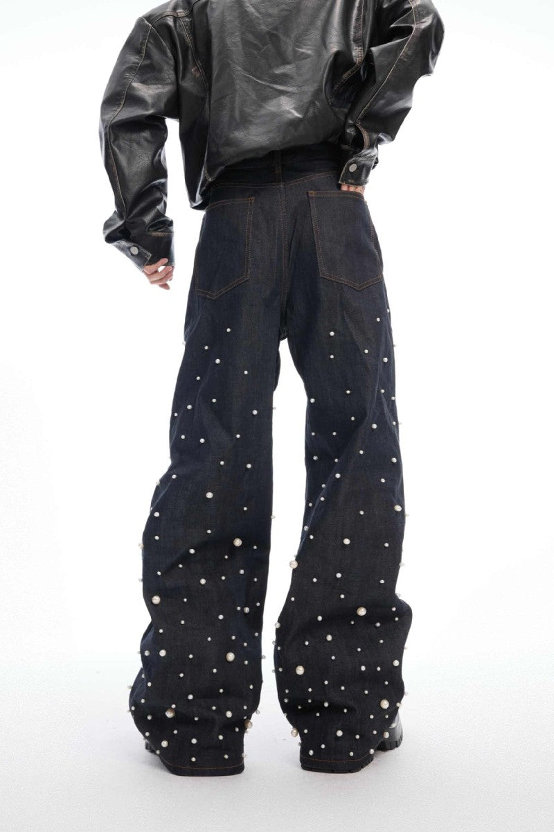 Hand-Sewn Pearl Selvedge Jeans