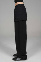 Layered Jogger Sweatpants