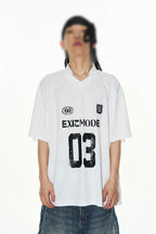 Retro Striped Jersey T-Shirt