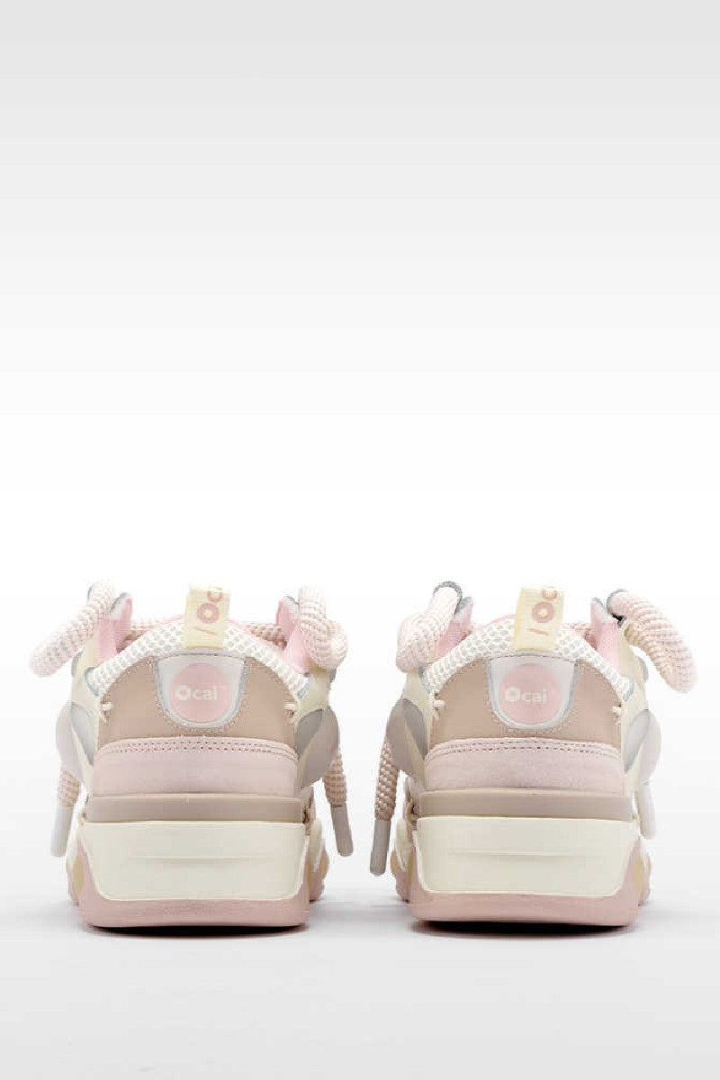Smog Pink Retro Skate Sneakers
