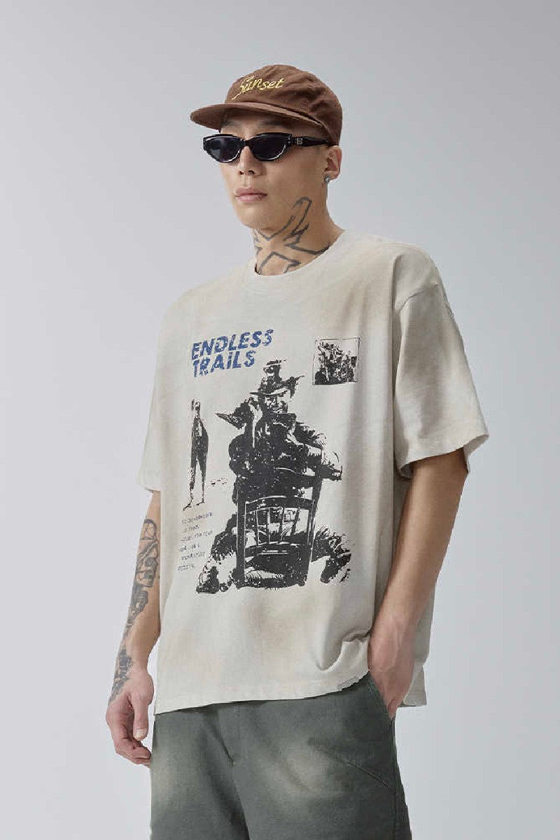 Heavyweight Mud Dyed T-Shirt