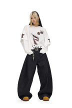 Racing Embroidered Layered Tee