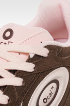 Pink Brown Speedcar Trainer Sneakers