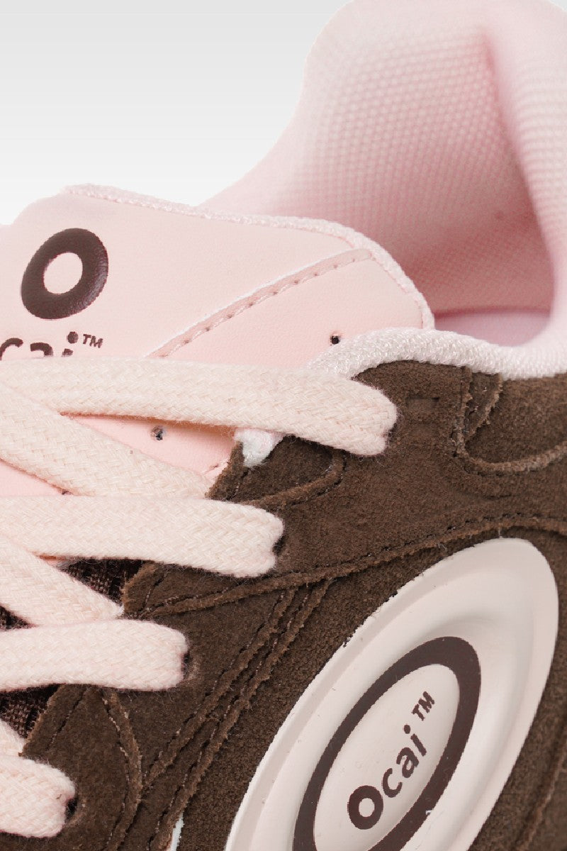 Pink Brown Speedcar Trainer Sneakers