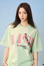 I Love Dog Graphic Tee