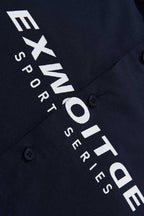 Colorblock Jersey Button Shirt