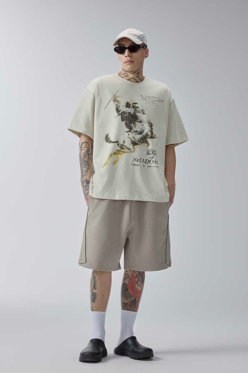 Retro Biker Graphic T-Shirt