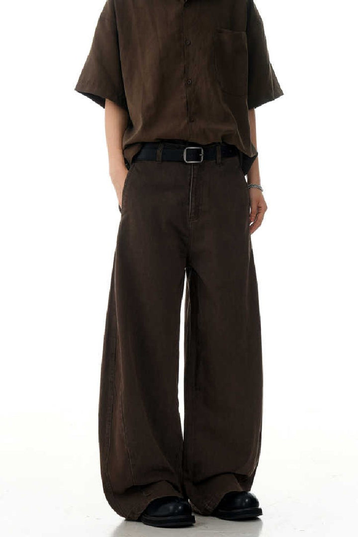 Brown Blade Banana Pants