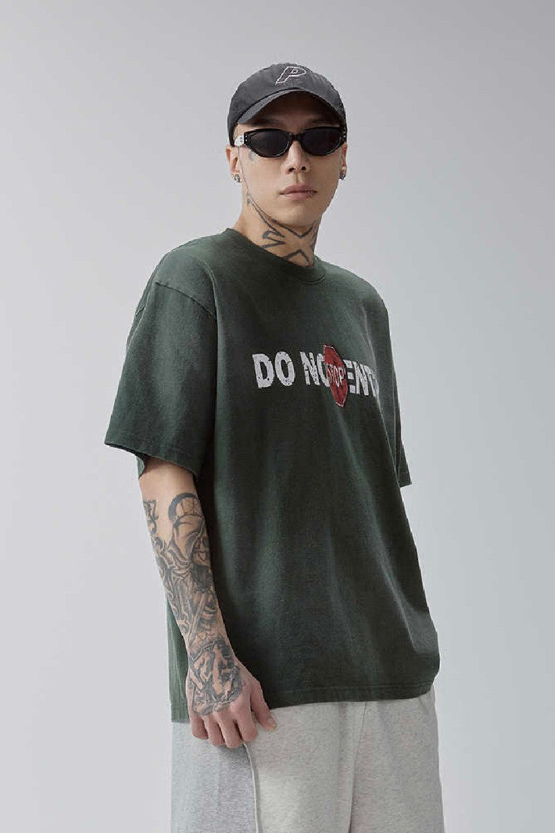 Don't Enter Gradient Washed T-Shirt