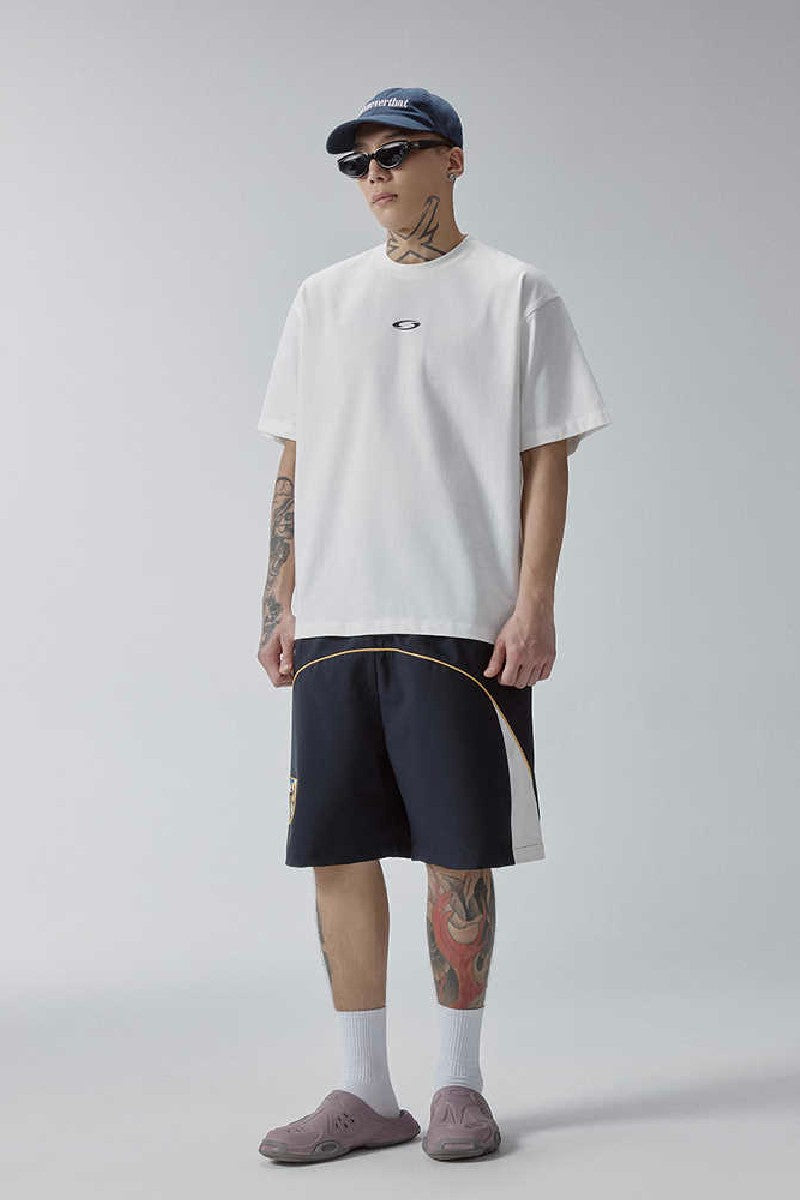 Patchwork Badge Beach Shorts