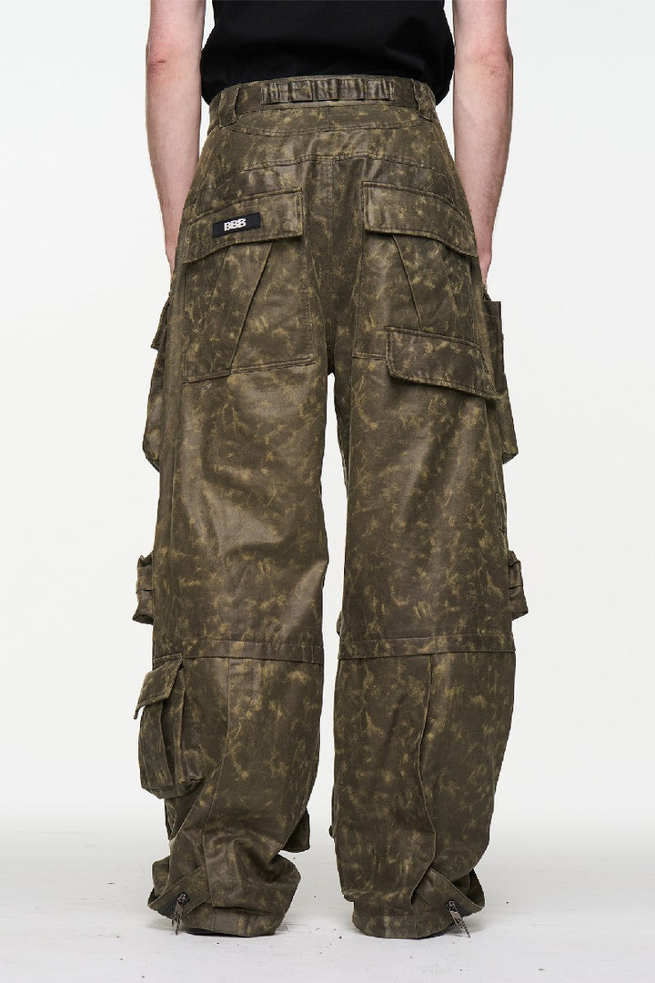 Heavy Craft Embroidered Cargo Pants