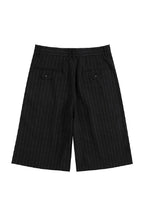 Pinstripe Suit Shorts