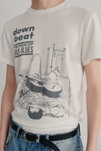 Tencel Wool Graphic Tee
