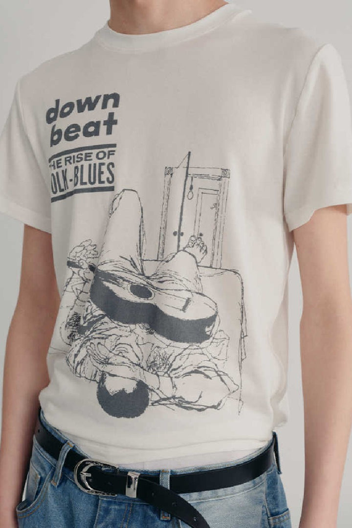 Tencel Wool Graphic Tee