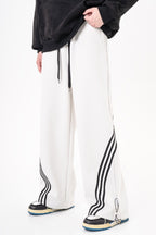 Irregular Striped Sweatpants