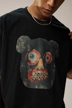 Bear Face Graphic T-Shirt