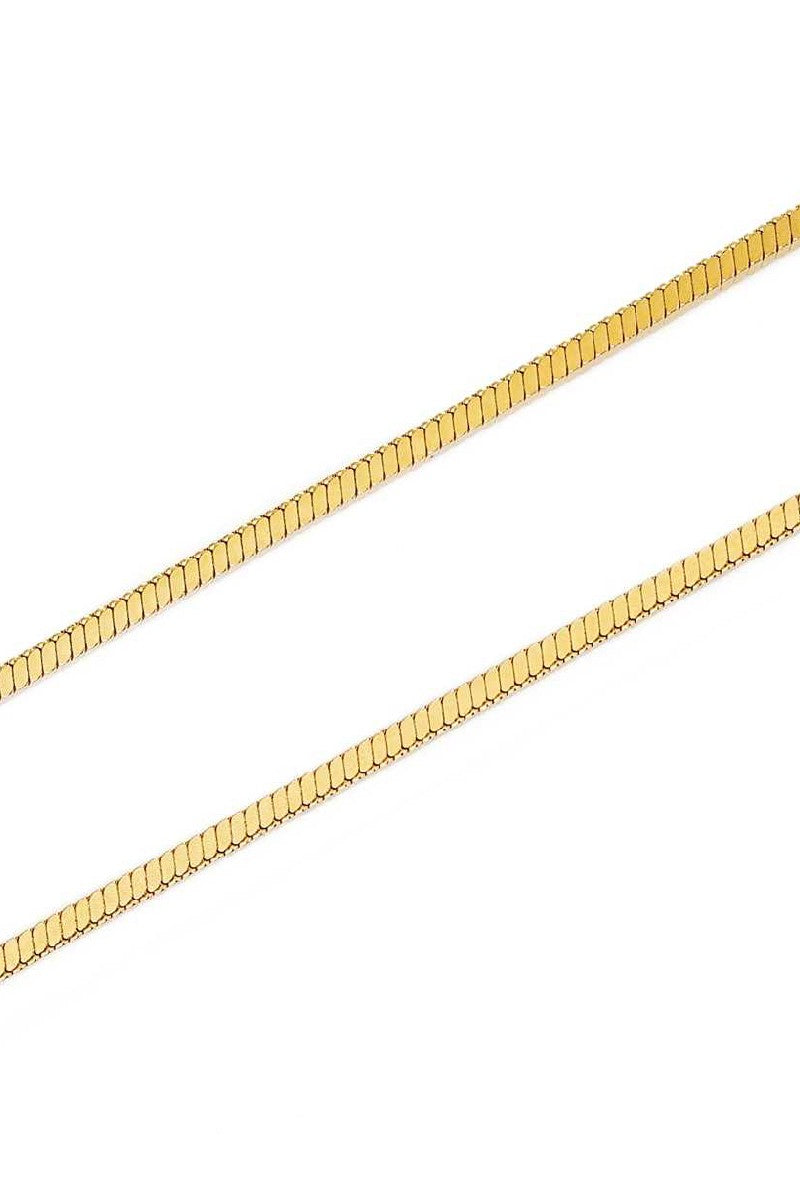 Gold Snake Chain Necklace