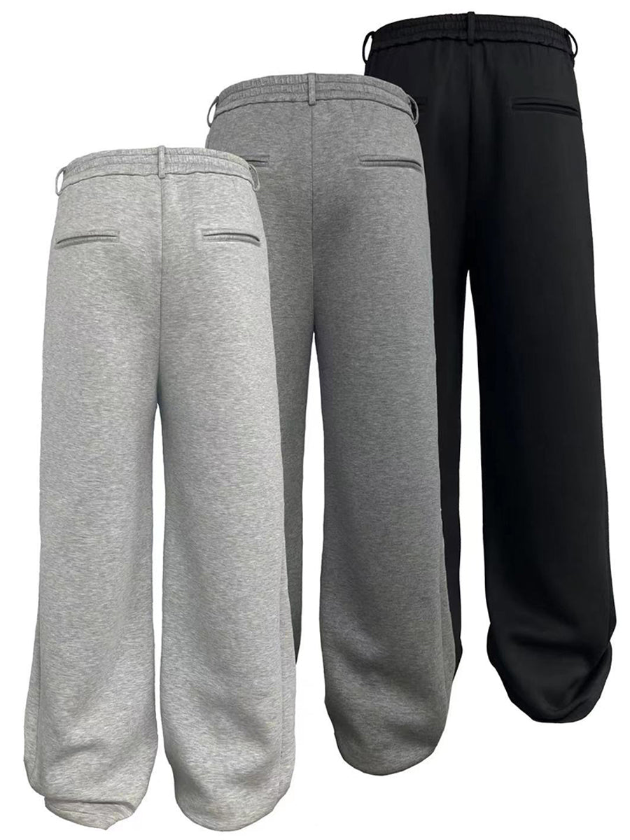 【SATIIIZ】Cape Button Balloon Sweatpants Cape Burton Balloon Sweatpants - satiiiz