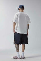 Patchwork Badge Beach Shorts
