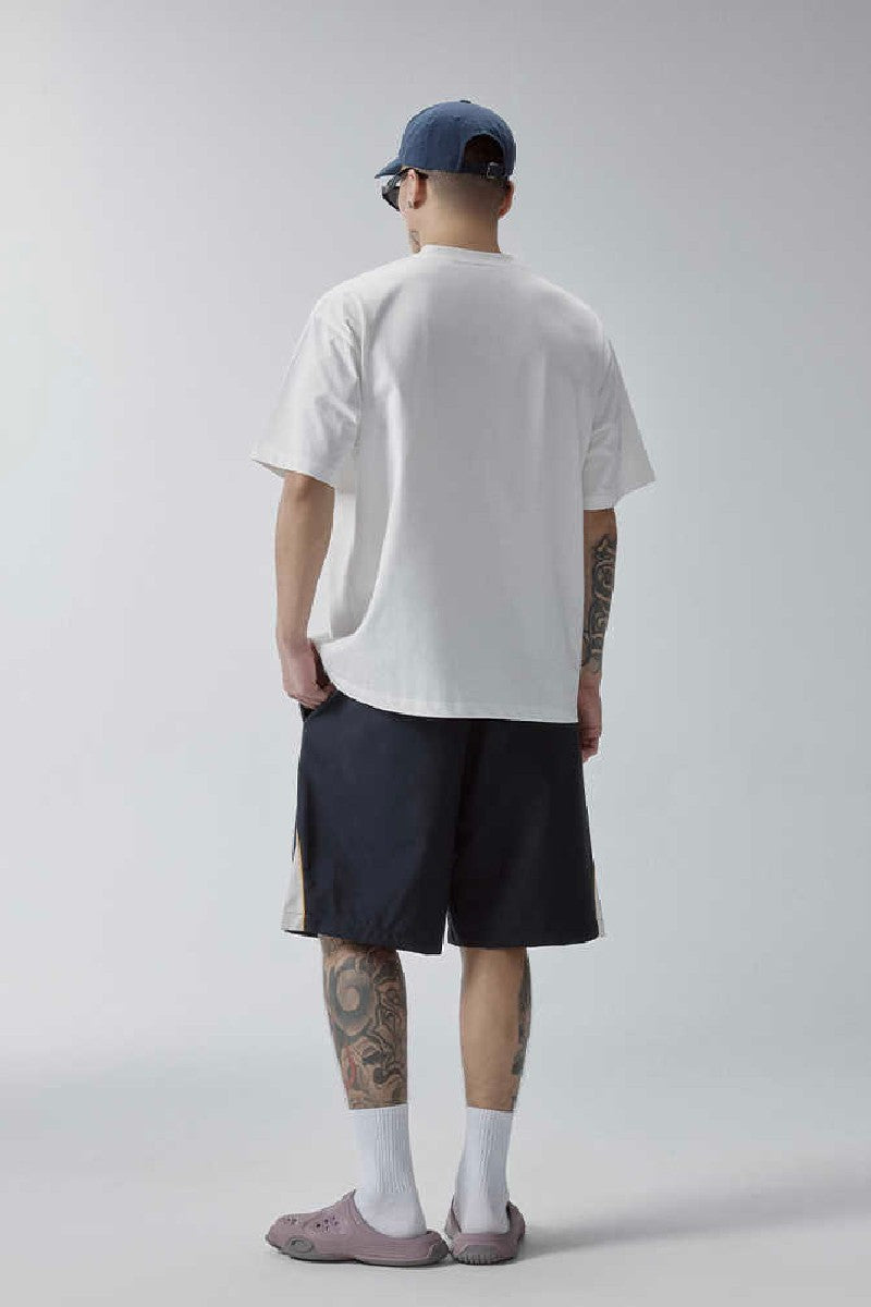 Patchwork Badge Beach Shorts