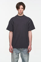 Metal Stud Cotton Diverse Tee