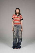 Triple Panel Polo Shirt