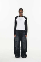 Paint Splatter Carpenter Jeans