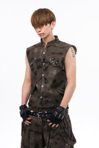 Camo Strap Cargo Jeans