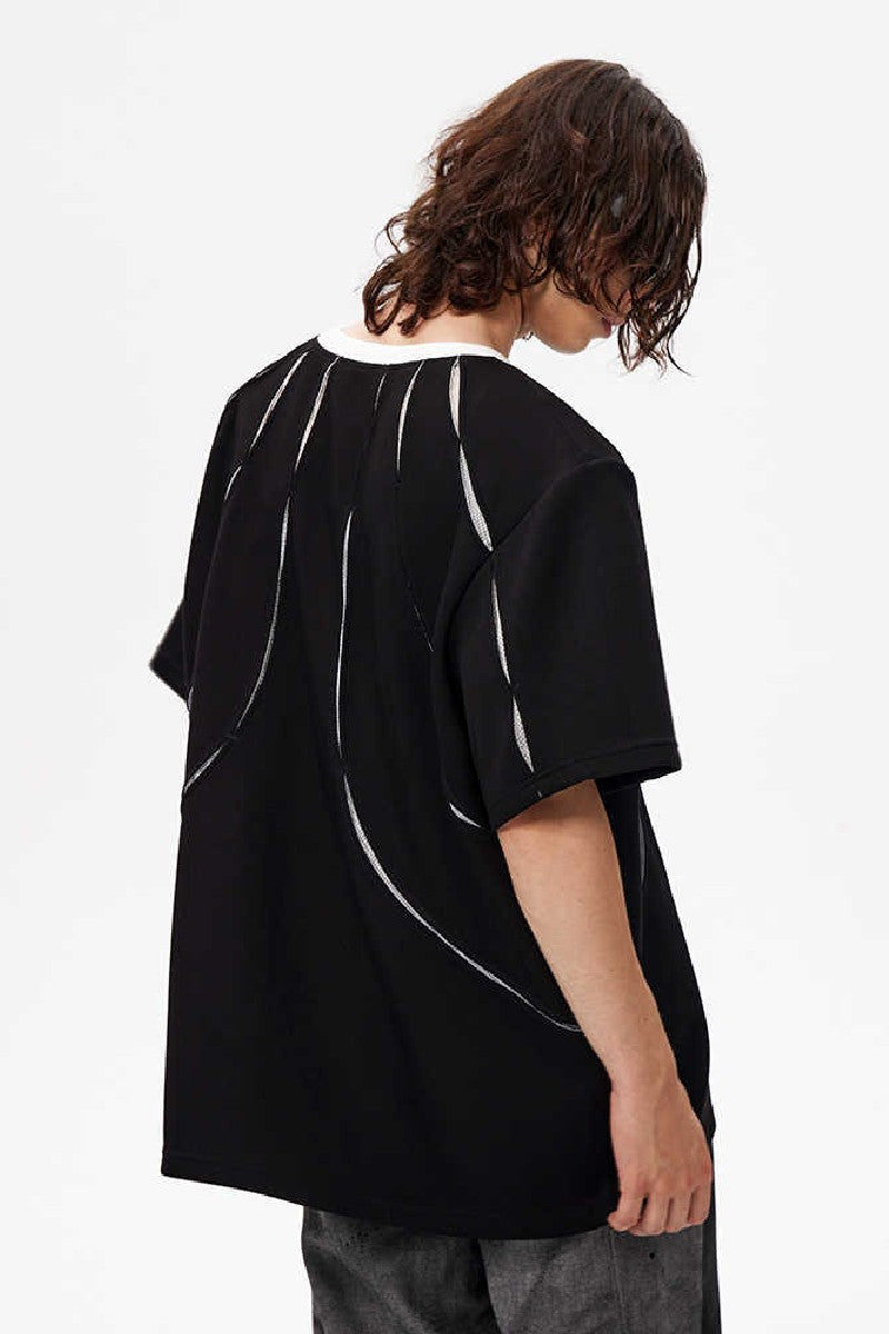 Minimalist Padded Shoulder Tee