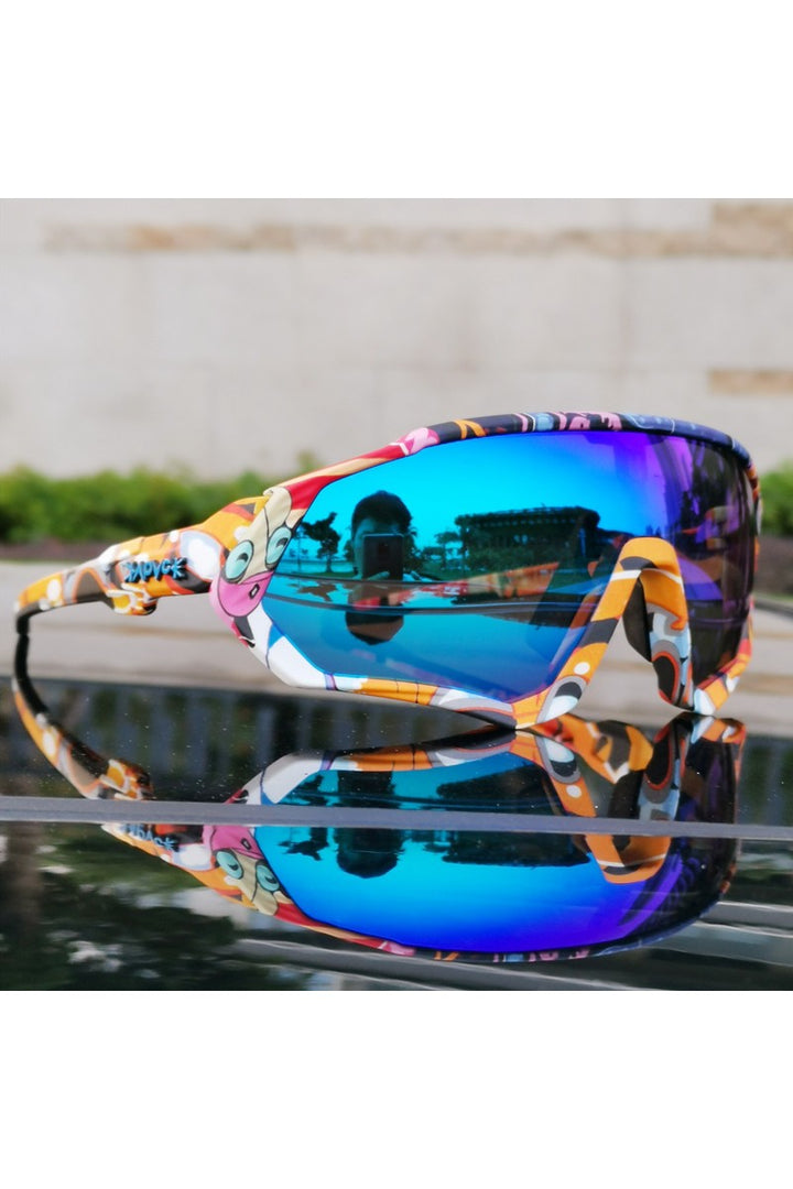 Single Lens Cycling Sunglasses