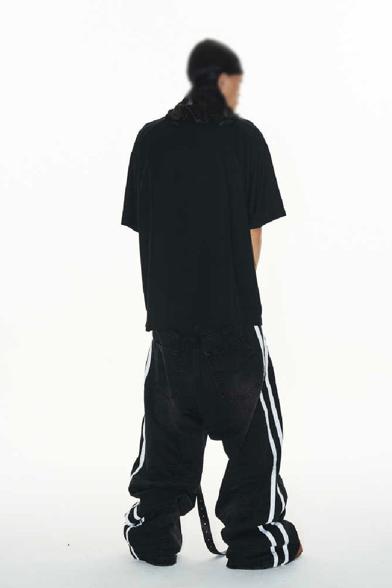 Retro Striped Jersey T-Shirt