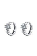 Diamond Cross Hip Hop Earrings