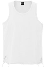 Layered Distressed Cotton Tank