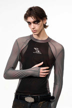 Sheer Mesh Undershirt