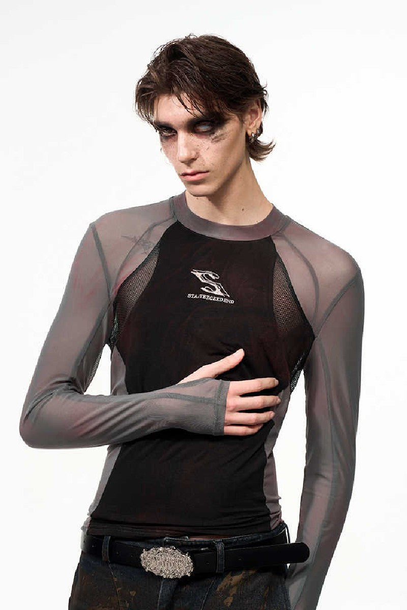 Sheer Mesh Undershirt