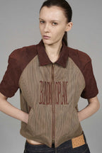 Padded Layered Short Sleeve Shirt