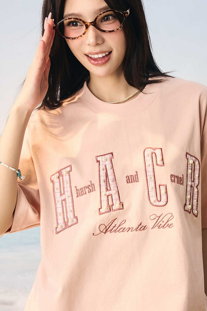 Patch Pearl Loose Fit Tee