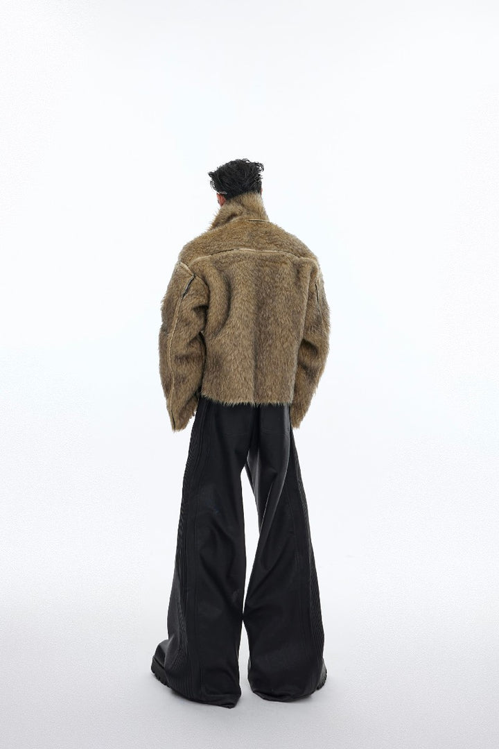 Reversible Fur Coat Jacket