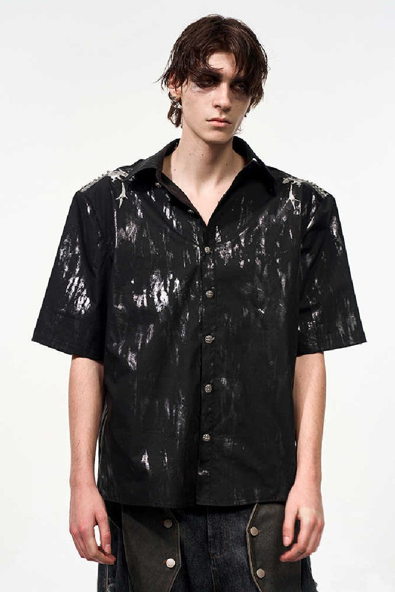 Snake Spine Beaded Shirt