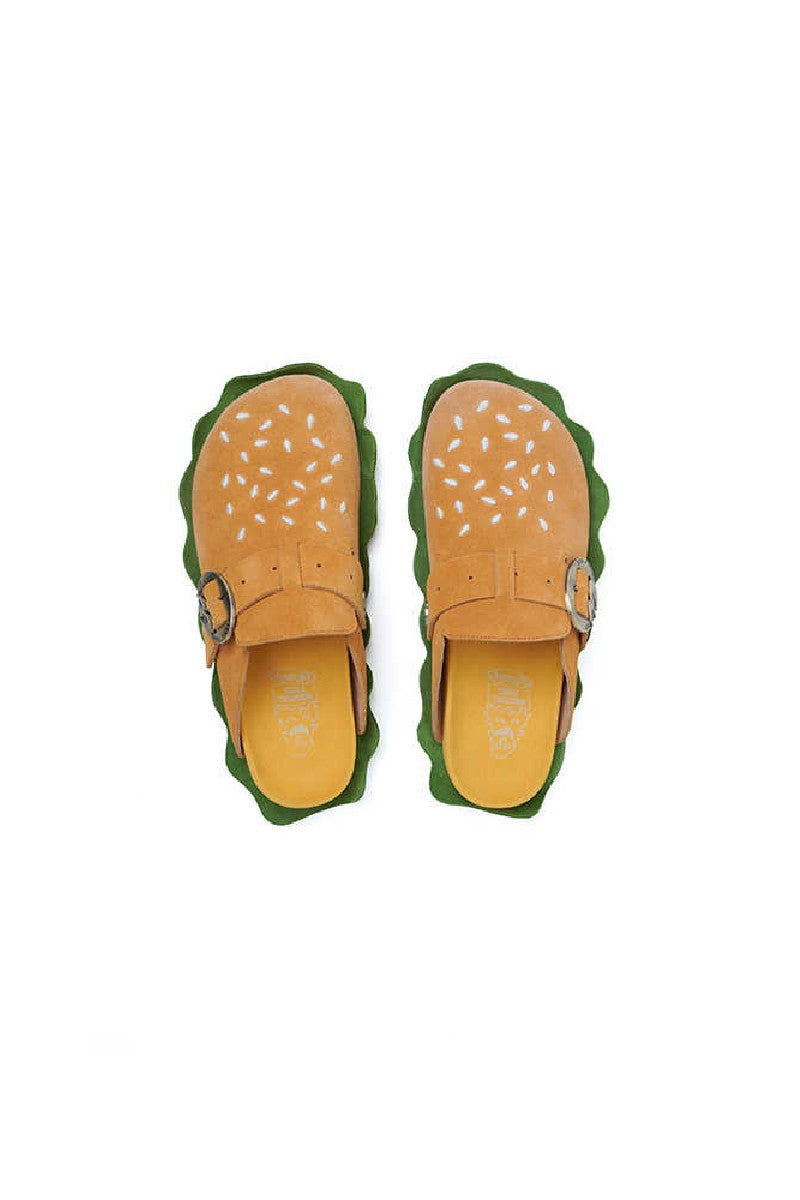 Burger Clog Slides