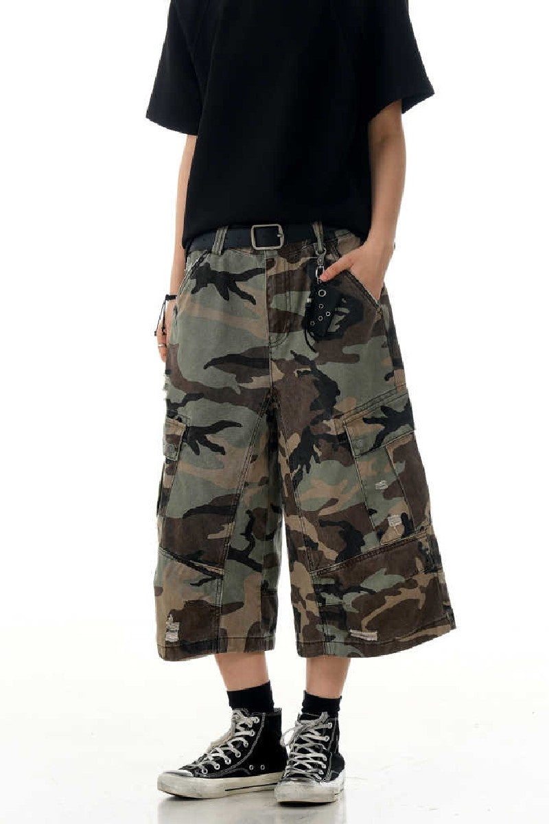 Camo Multi Pocket Jorts – Copping Zone
